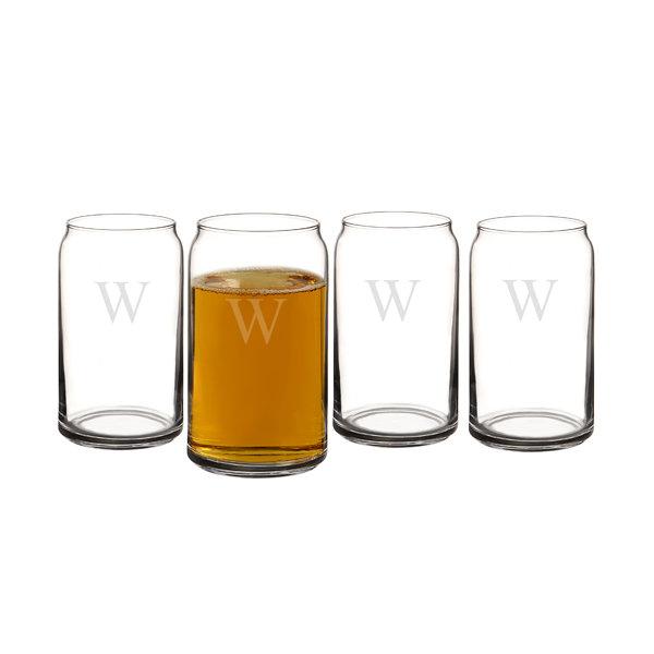 Personalized Craft Beer Can Glass & Reviews AllModern